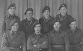 Group photo of soldiers from 7th (LI) Parachute Battalion