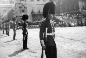 Soldiers of Guards Para Coy at the Horse Guards Parade, 1963