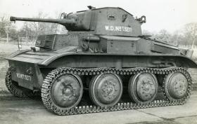 View of a Tetrarch tank c.1940s