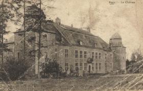 The Chateau at Bure, Ardennes, undated.