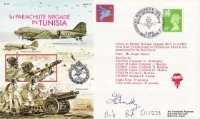 Tunisia Commemorative Cover signed by John Timothy
