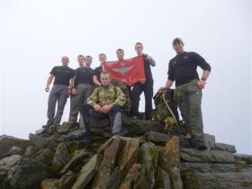 The Four Peaks Challenge to raise funds for The Afghan Trust, 2012.