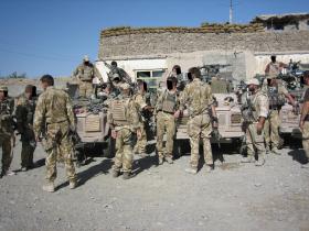 Pathfinder Platoon, Musah Qaleh, Afghanistan, Op Herrick IV, 2006.