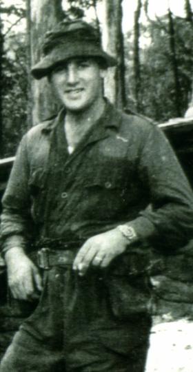 Sgt Allen 'Taff' Alderman, 16 Para Heavy Drop Coy RAOC on loan to 2 PARA, Borneo, 1965.