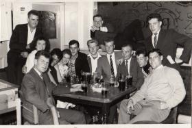C Company, 1 PARA in The Havelock Arms in Aldershot, c 1958.