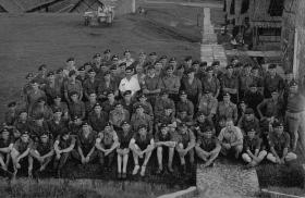 Members of 16 Lincoln Coy and 44 Independent Brigade at Nee Soon Barracks, Singapore, 1962