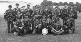 Bn Assault Course Competition Winners (HQ Coy 3 PARA) - Osnabruck 1970s