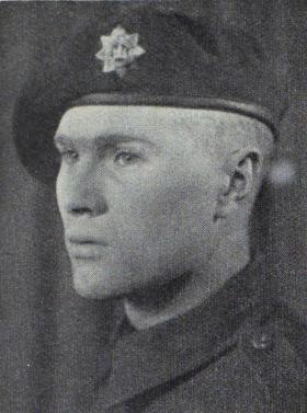 Pte Leslie A Barratt, 12th (Airborne) Battalion, The Devonshire Regiment, undated.