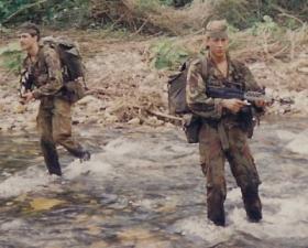 3 PARA Patrols Platoon Belize, 1988.