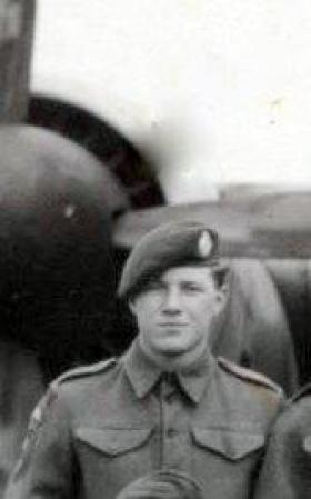 Spr Morgan at RAF Beaulieu, 1948.