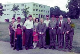 Bill Surman's retirement after 31 years at Depot both serving and civilian, August 1979.
