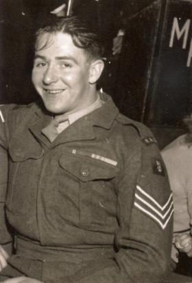 Sgt John White RASC Bordon, Hants, 1952