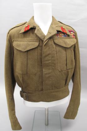  Battle Dress Jacket of Lt Gen Browning from the Airborne Assault Museum Collection, Duxford, 2012.