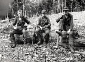 Members of C Company, 2 PARA, Borneo, 1965.