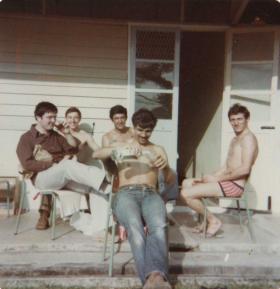 Members of C Coy 2 PARA Malaya 1975