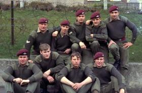 Members of B Company 3 PARA, Belfast, date unknown.