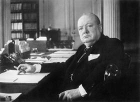 Winston Churchill as Prime Minister 1940-45.