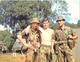 Members of 2 PARA, Kenya, 1981