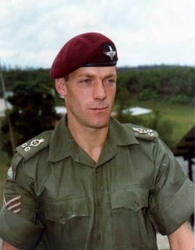 Sgt Coote, Malaya, 1968.