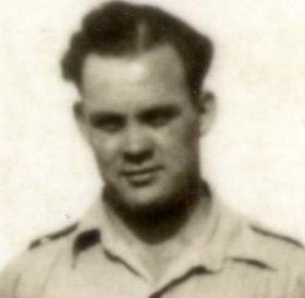 Corporal 'Reg' Taylor, Moascar, 1943.