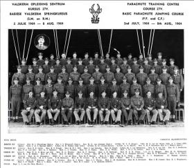 South African Basic Parachute Course 27V 1964