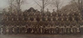 Course photograph including airborne personnel