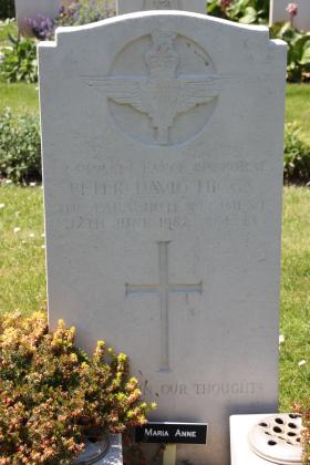 Headstone of LCpl PD Higgs, Tidworth Military Cemetery, Wiltshire, UK
