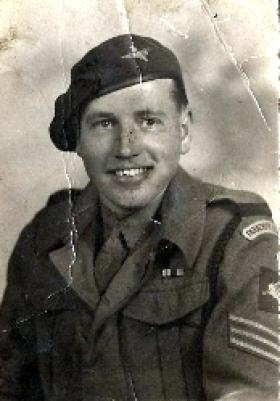 Sergeant Stanley Braddock, c1944.