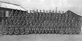 3rd Btn Palestine Circa 1945. Cyril Rowell 3rd Row 5th from left