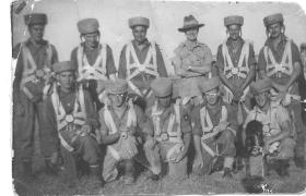 Men of 15th (Kings) Parachute Battalion at Rawalpindi Depot, India, c.1945