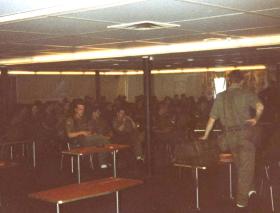 CO's Briefing, MV Norland, 1982