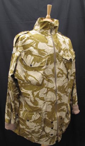 Desert Disruptive Pattern Material (DPM) Parachutists Smock, 2000s, from the Airborne Assault Museum Collection, Duxford.