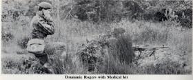 Photo of 'Drummie' Rogers from The Pegasus Journal, October 1977.