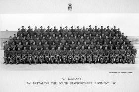 C Company, 2nd Battalion, The South Staffordshire Regiment, 1943.