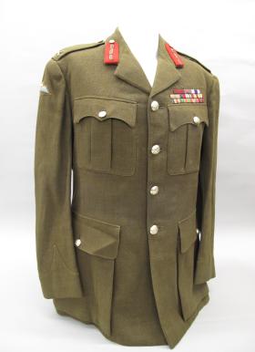 Service Dress Jacket of Maj Gen Frost from the Airborne Assault Museum Collection, Duxford, 2012.