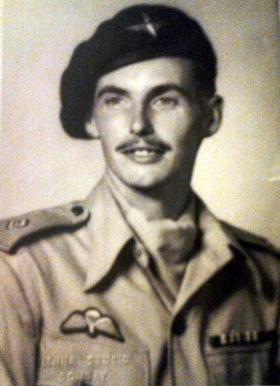 2nd Lt Anthony Grabham, c1945.