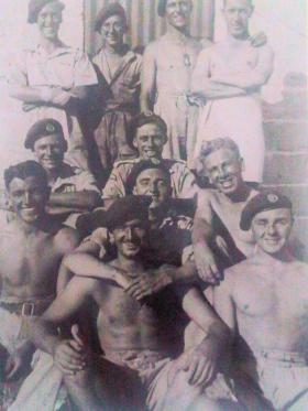 Group photograph of para personnel, North Africa 1943