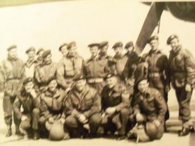 Group photo of Paras from the album of Pte Tommy Kelly