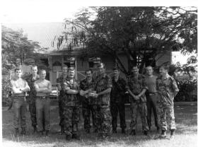 Bn HQ 2 PARA, Airport Camp, Belize, c1987.
