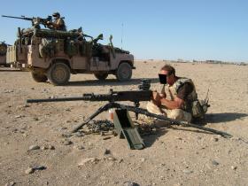 Heavy Machine Guns, Afghanistan, Op Herrick IV, 2006.