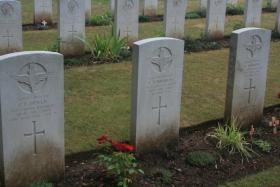 Pvt. Arthur Humphries'Grave