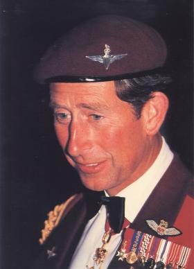 HRH The Prince of Wales in mess dress c1990s