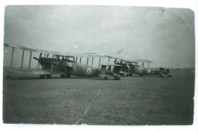 Vickers Valencia aircraft on the ground, Willingdon Airport, New Delhi, 1941.