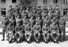  7 Platoon, D Company, The First Battalion The Parachute Regiment, Germany 1948.