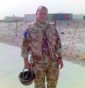 Sgt 'Daz' Liney, Iraq, 2006.
