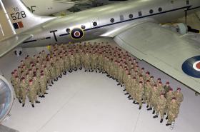 2 PARA visit Airborne Assault, Duxford, March 2012