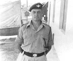 CSM John Hately, Middle East, 1950s.