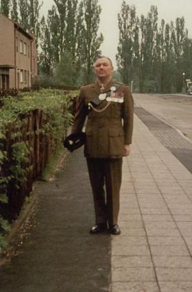 Major John Stevenson, Royal Green Jackets, Germany 1966
