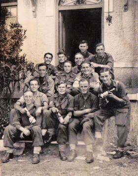 Members of 6th Parachute Battalion Kalamaki Greece 1944