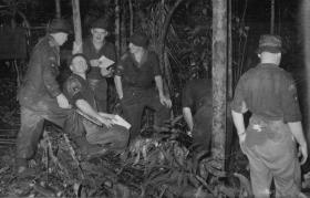 O Group in the jungle, near Kota Tinggi, members of 16 Lincoln Coy on Annual Camp Malaya 1962
